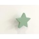 Pomo estrella color Verde (unidad)