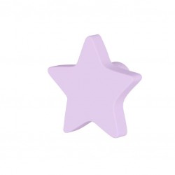 Pomo estrella color Lila (unidad)
