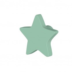 Pomo estrella color Verde. (unidad)